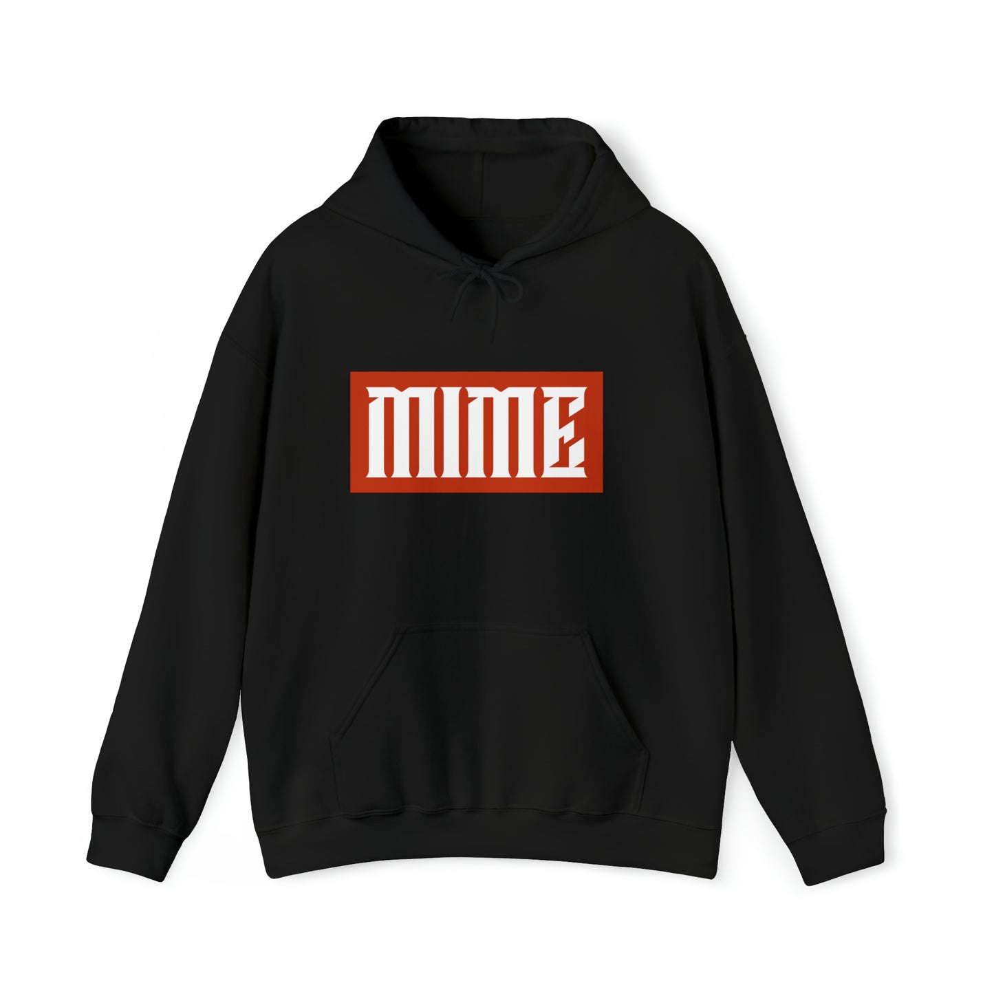 🤫 Mime Hoodie with Red Logo